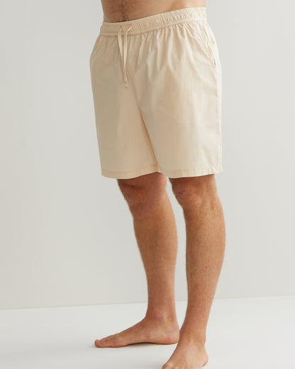 PYJAMA SHORTS IN BEIGE