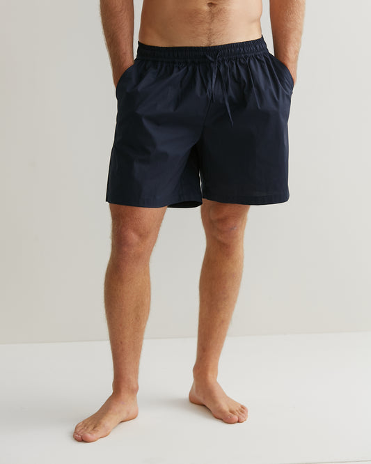 PYJAMA SHORTS IN NAVY